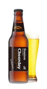Cheerday 5.0%vol 330ml Bottle Premium Lager Beer