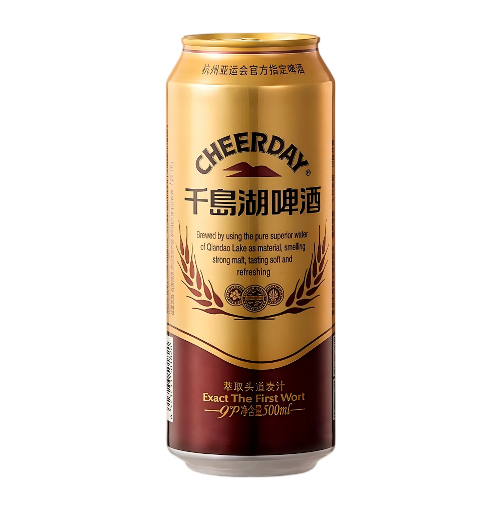 Cheerday 3.6%vol Classical Golden Lager Beer