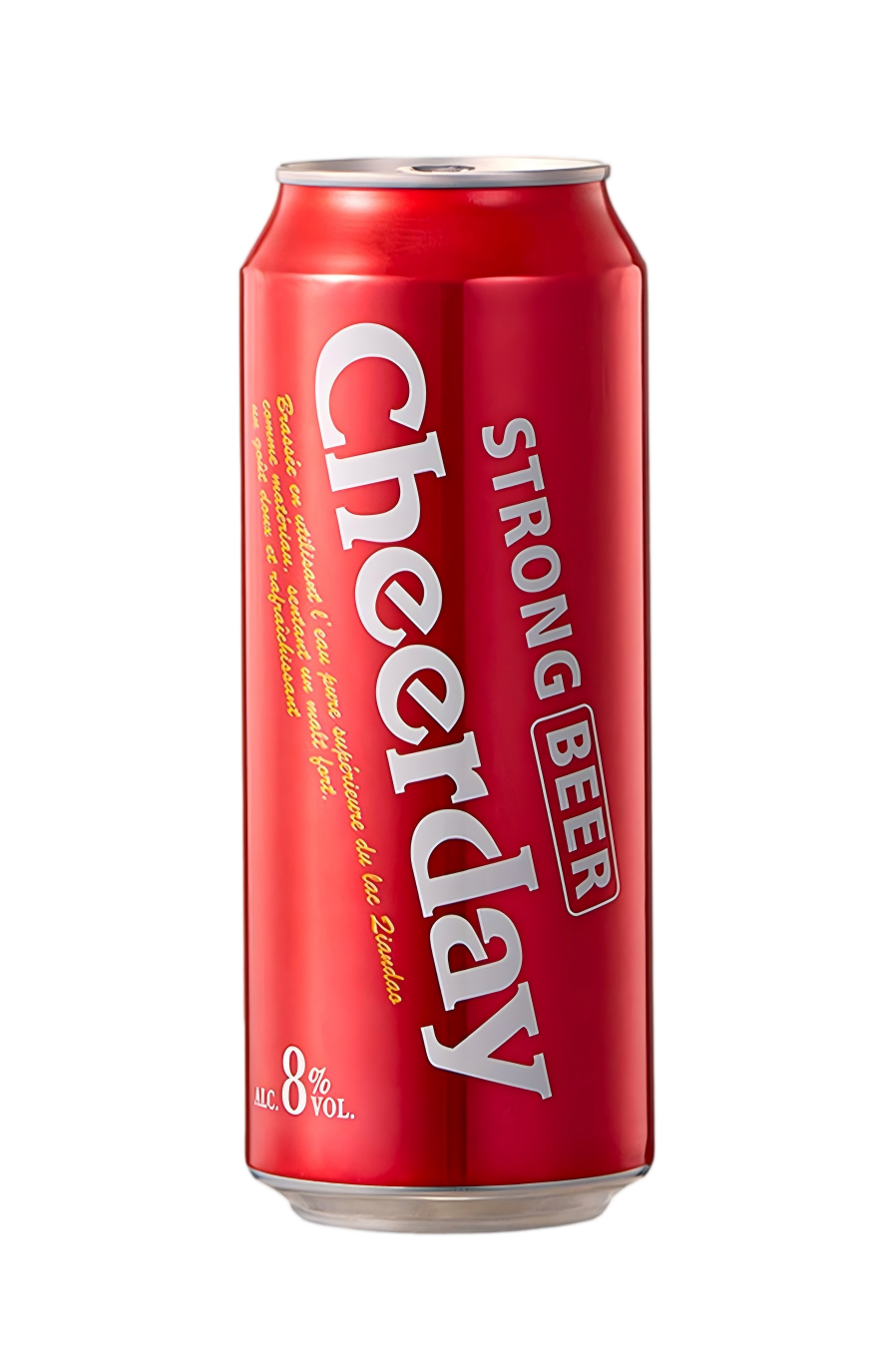 Cheerday 8,0%  vol Cerveja Lager Forte