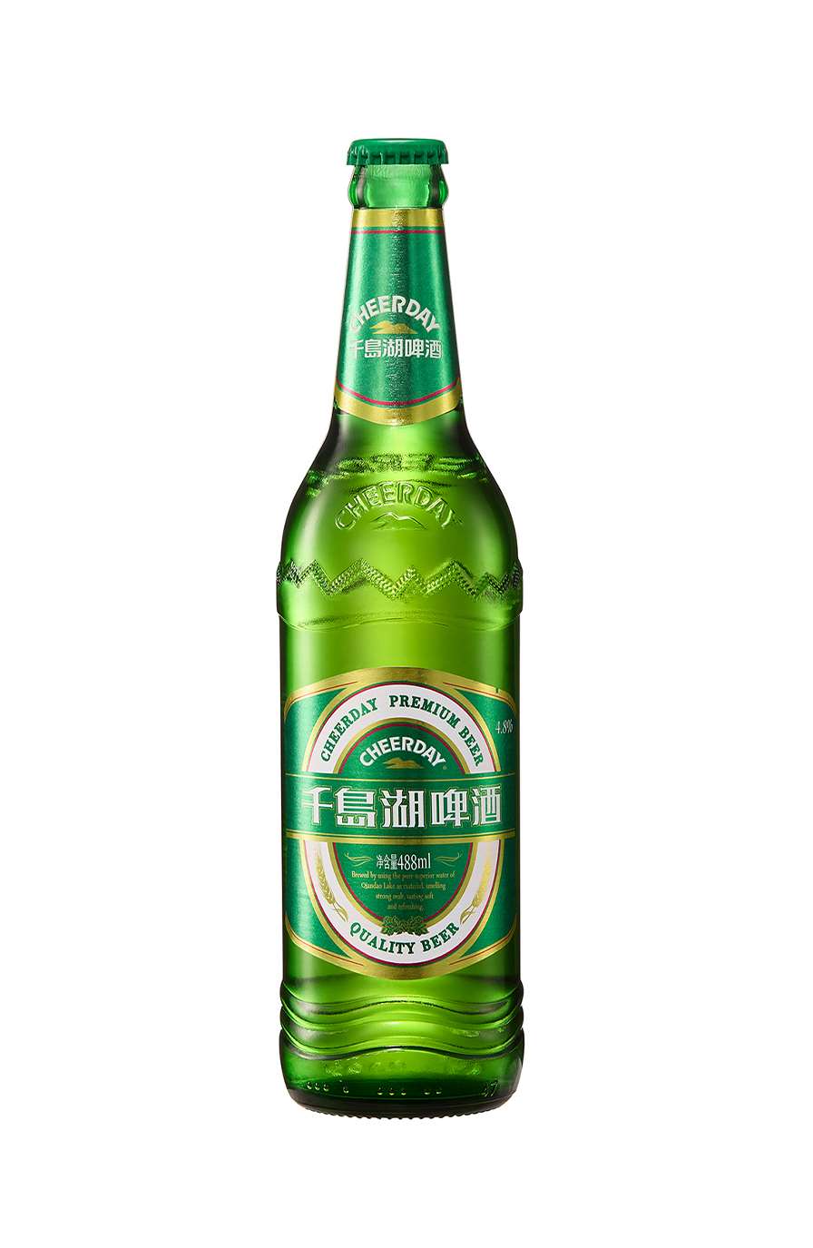 Cerveza Lager Premium Cheerday | 4,8% vol | Botella 488 ml