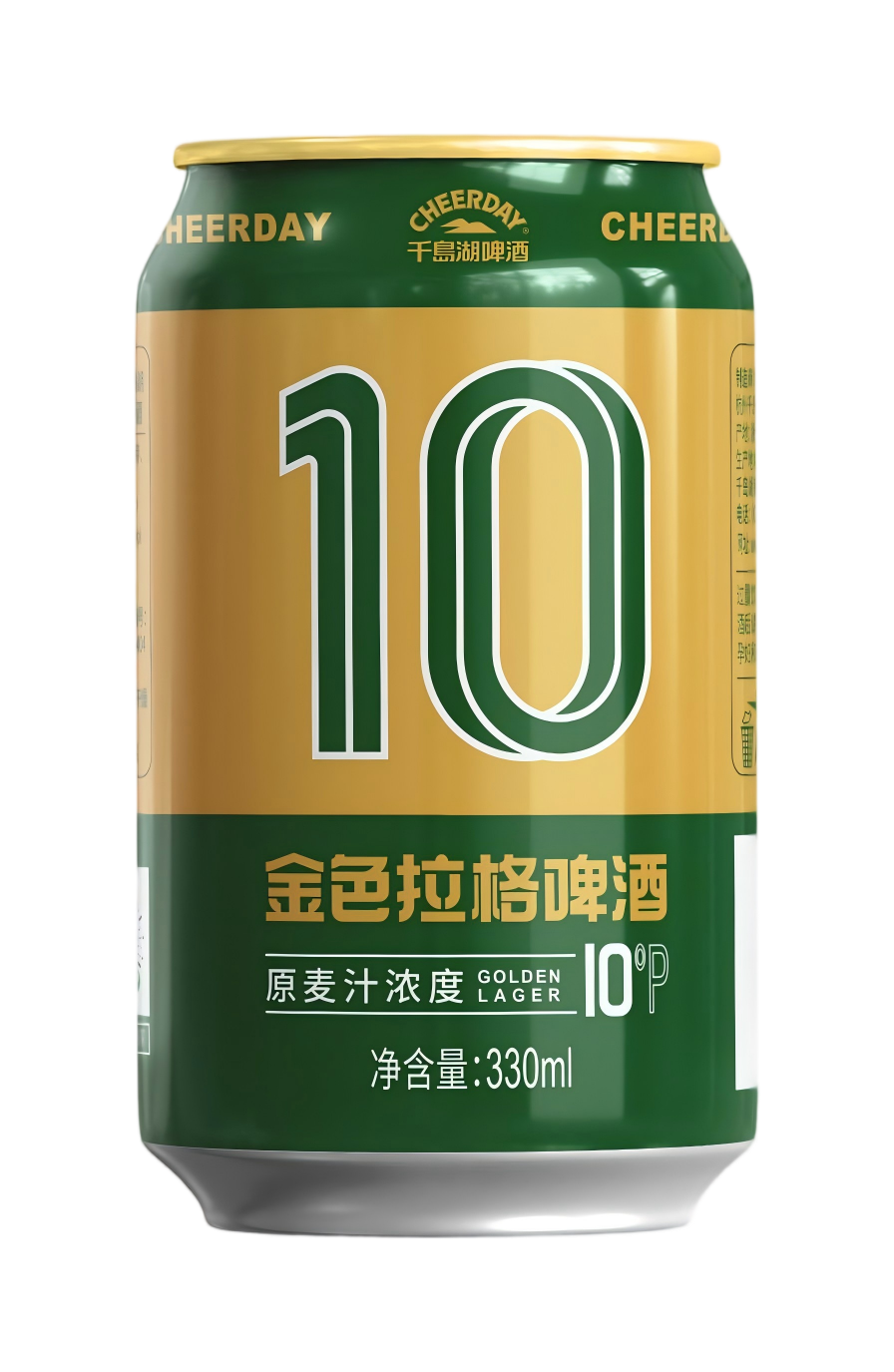 Cheerday 4.0%vol Classical Golden Lager Beer