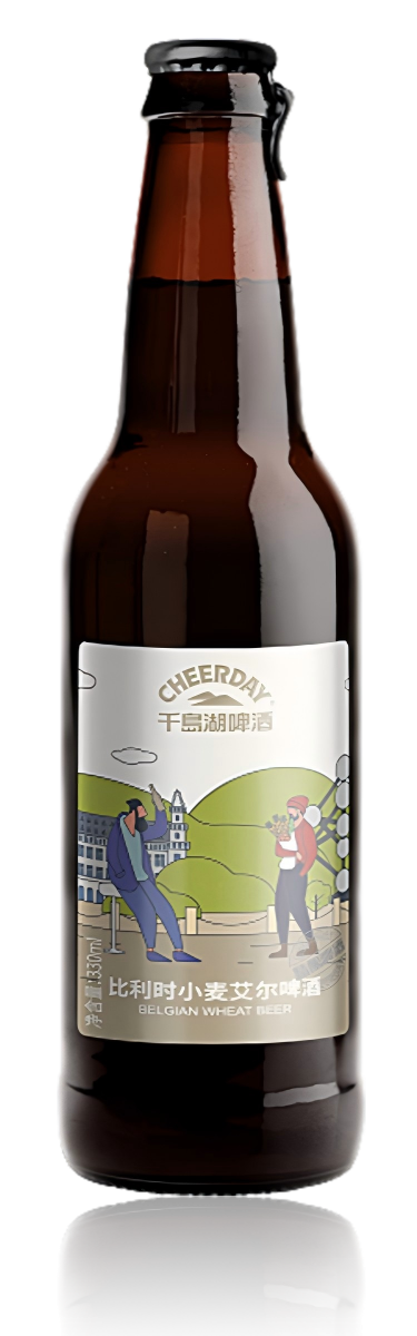 BIÈRE BLANCHE STYLE BELGE CHEERDAY, 4,0 % vol.